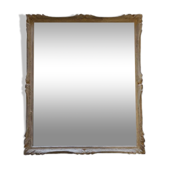 Shabby chic wooden mirror 43x50cm