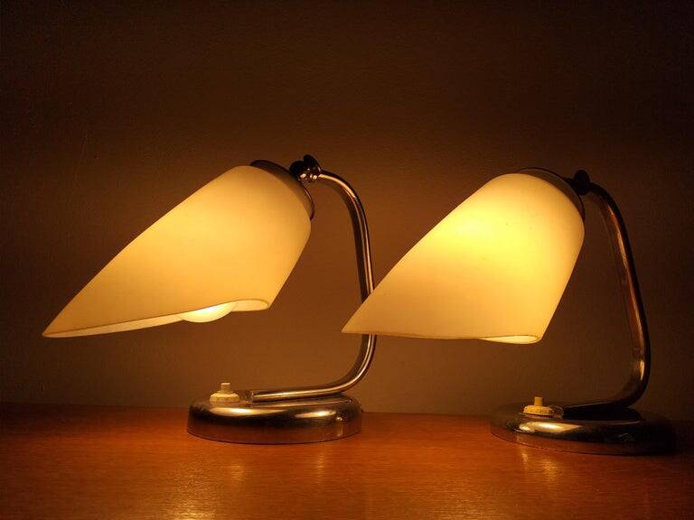 Pair of Art Deco Table Lamps, 1930s