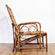 Fauteuil relax en rotin, Bauhaus 1930