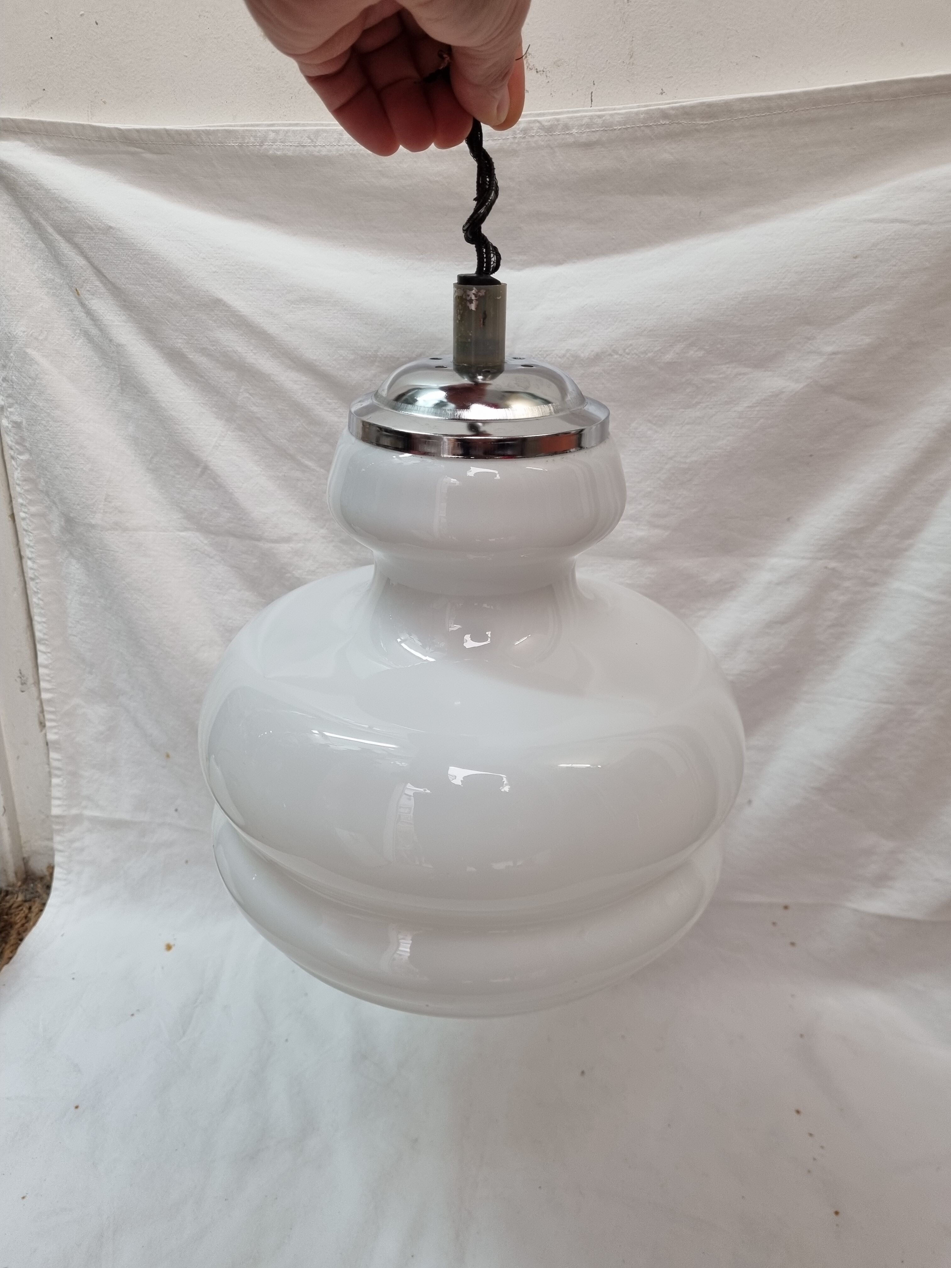 White opaline suspension from 1970