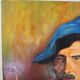 Oil portrait on canvas