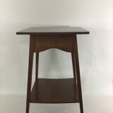 Varnished wooden sellette