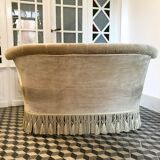 Khaki green toad sofa