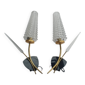 Paire d'appliques murales - forme