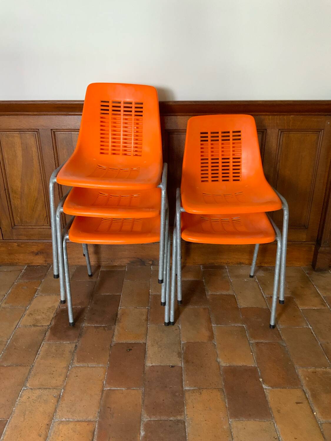 Plastic chairs