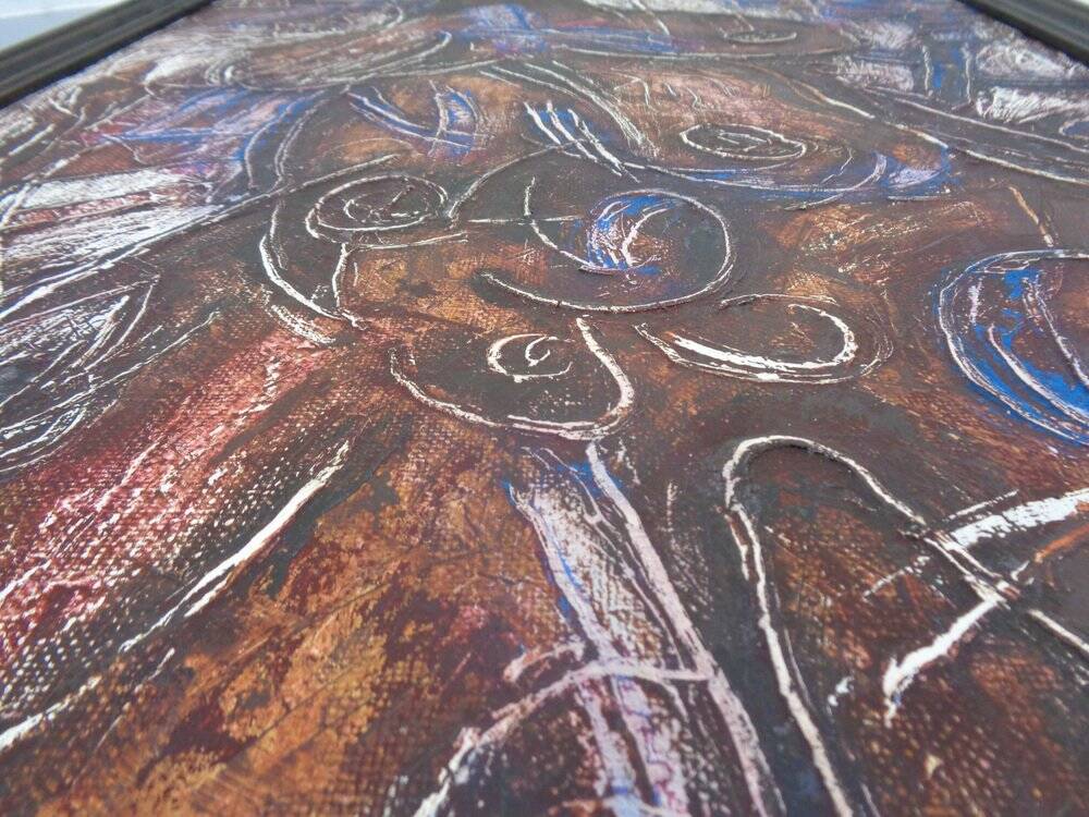 Uljnov, Movement, 1995, Oil on Canvas