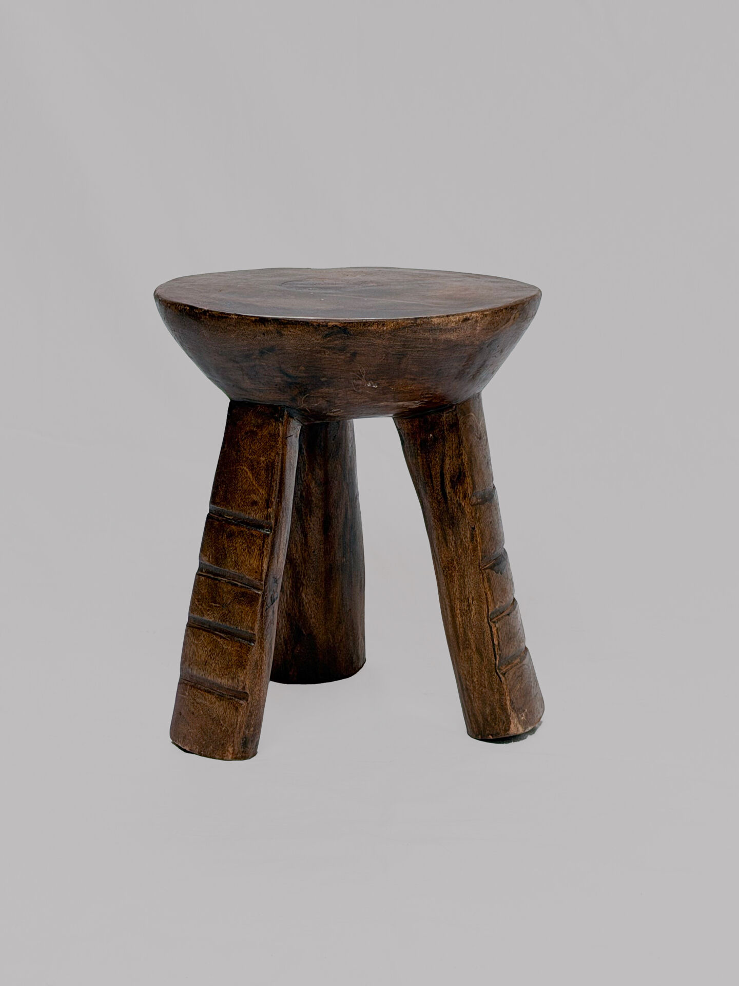 Tabouret Senoufo en bois (Burkina Faso)