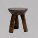 Tabouret Senoufo en bois (Burkina Faso)