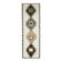 Vintage Turkish Oushak Handmade Cotton White Wool Runner 108x326