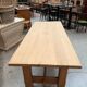 Solid oak farmhouse table