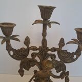 Vintage bronze chandelier