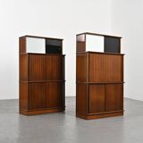 Pair of oscar furniture bookcases, circa 1955