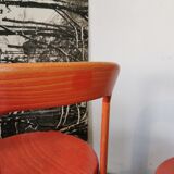 Set of 6 rey chairs by bruno rey for kusch and co