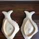 2 ramequins, plats poisson