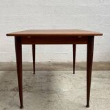 Scandinavian teak table with extension