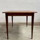 Table scandinave en teck avec rallonge