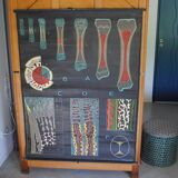 Poster school vintage dr auzoux ossification