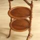 Side table - etagere - handmade of oak wood