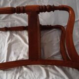 Lot de deux fauteuils artisanaux anciens pour enfants