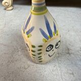 ceramic Vase decorated with Face 22cm