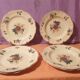3 flat plates 3 soup plates Agreste Digoin Sarreguemines