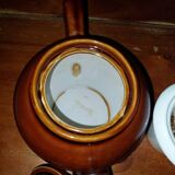 Old used ceramic teapot