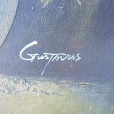 Oil on canvas "Bouquet of Flowers" Gustavus