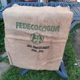 Set of 4 burlap bags