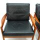 Lounge chairs by Illum Walkelsø for Niels Eilersen, 1960s