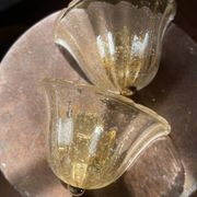 XXL pair of Murano glass wall lights – 1960s