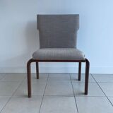 Nesting walnut chairs, Sauder designare, 1960s, USA