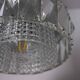 Mid-century chandelier with pendants