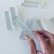 10 old crystal knife holders