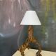 Vintage wood lamp