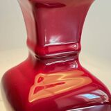 Ceramic lamp and vintage velvet