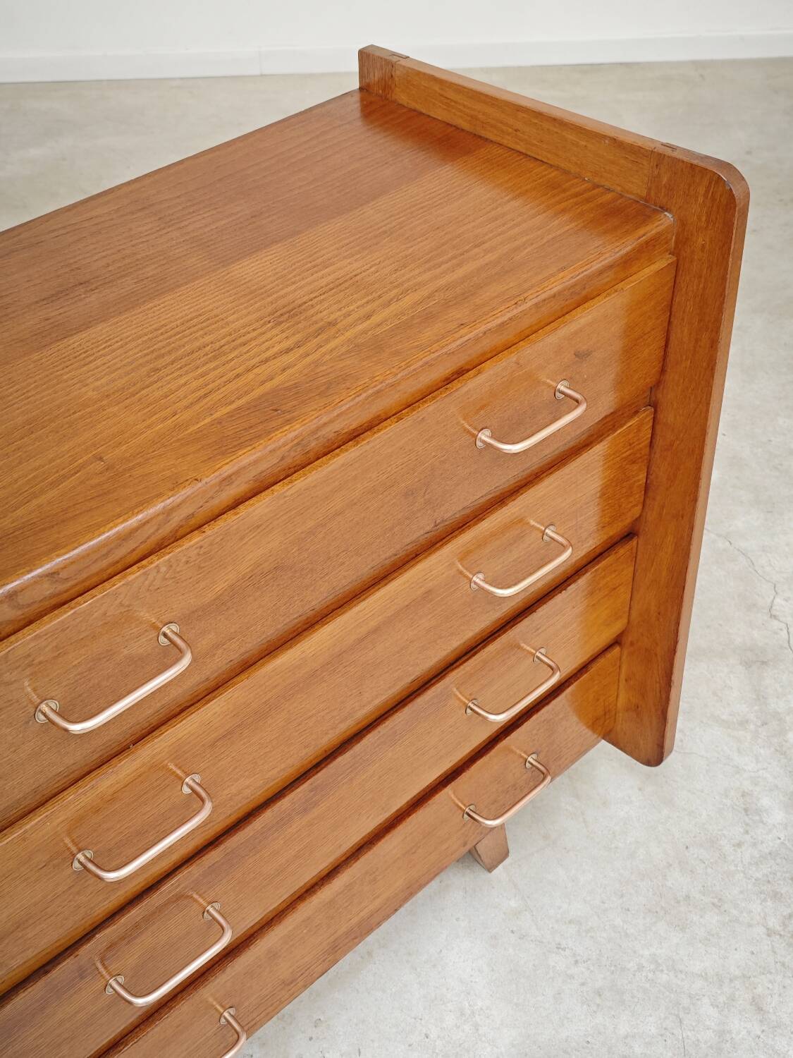 Commode vintage 4 tiroirs 1960