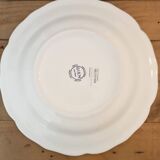 Plat creux - Faïencerie de Gien - Filet Céladon