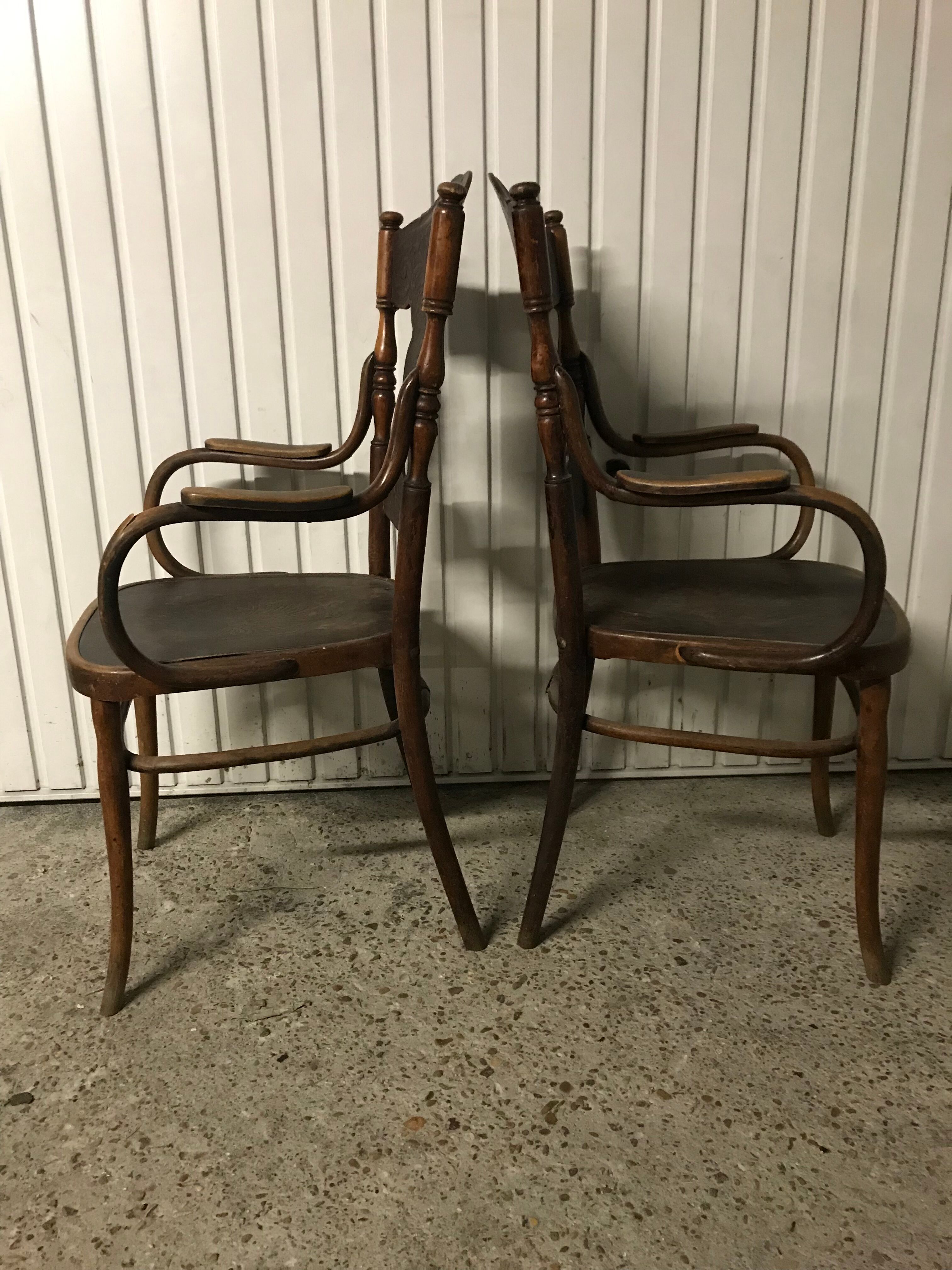 Pair of John & Joseph Kohn armchairs