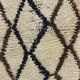 Tapis marocain beni ouarain 93 x 173 cm