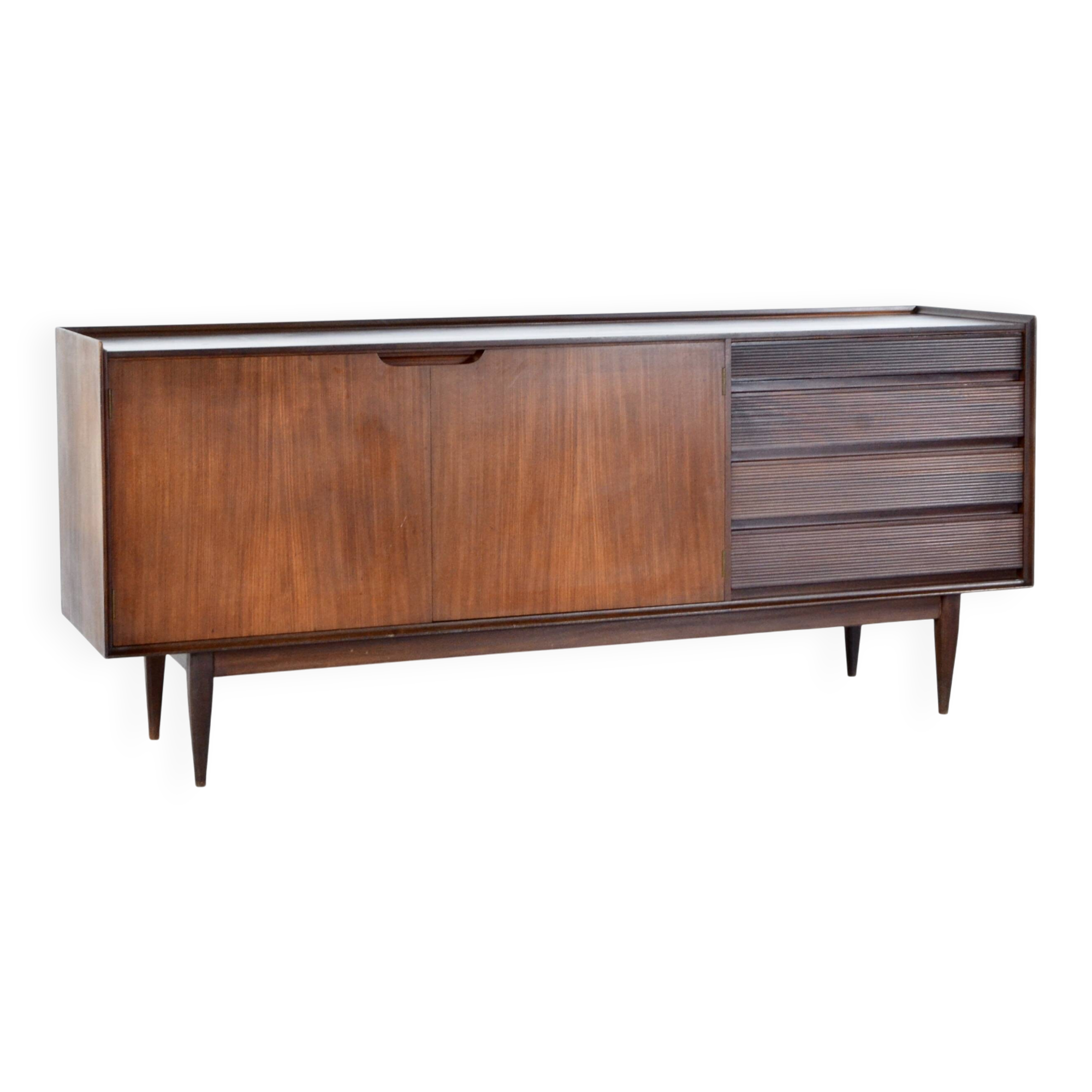 Midcentury Richard Hornby Heal's Sideboard / Long John In Stunning Afromosi