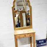 Miroir bois doré 105cm