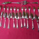 Silver metal fish service ercuis- model contours victoria