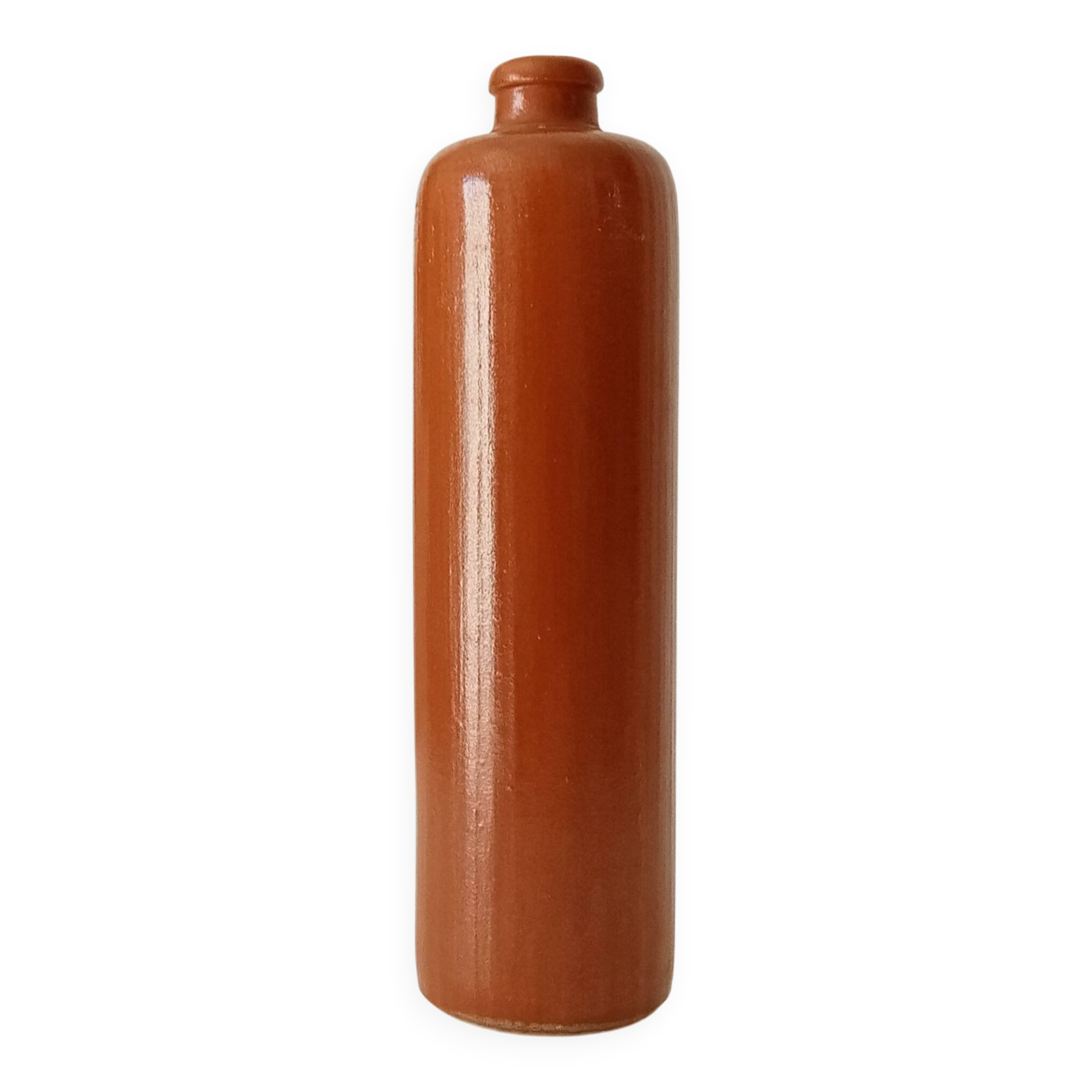 Antique glazed stoneware bottle