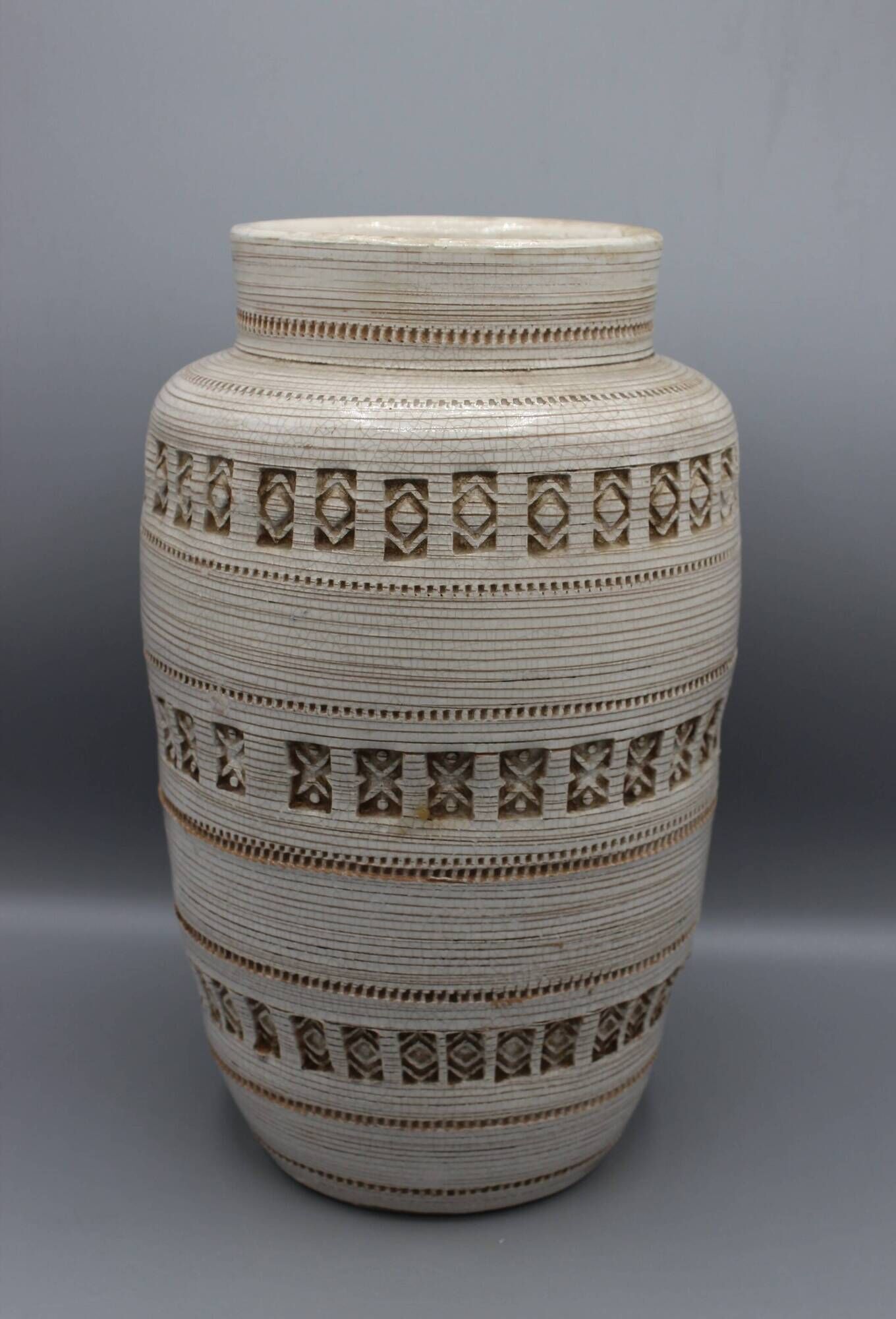 Vintage ceramic vase bitossi - aldo londi dlg jean besnard