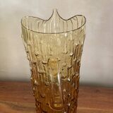 Large amber pitcher