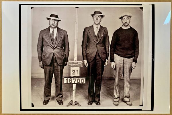 Gangsters de New York – 1933  Photographie d'art vintage noir & blanc