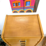 Vintage chest of drawers with tapered legs