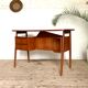 Vintage Scandinavian teak desk Gunnar Nielsen Tibergaard