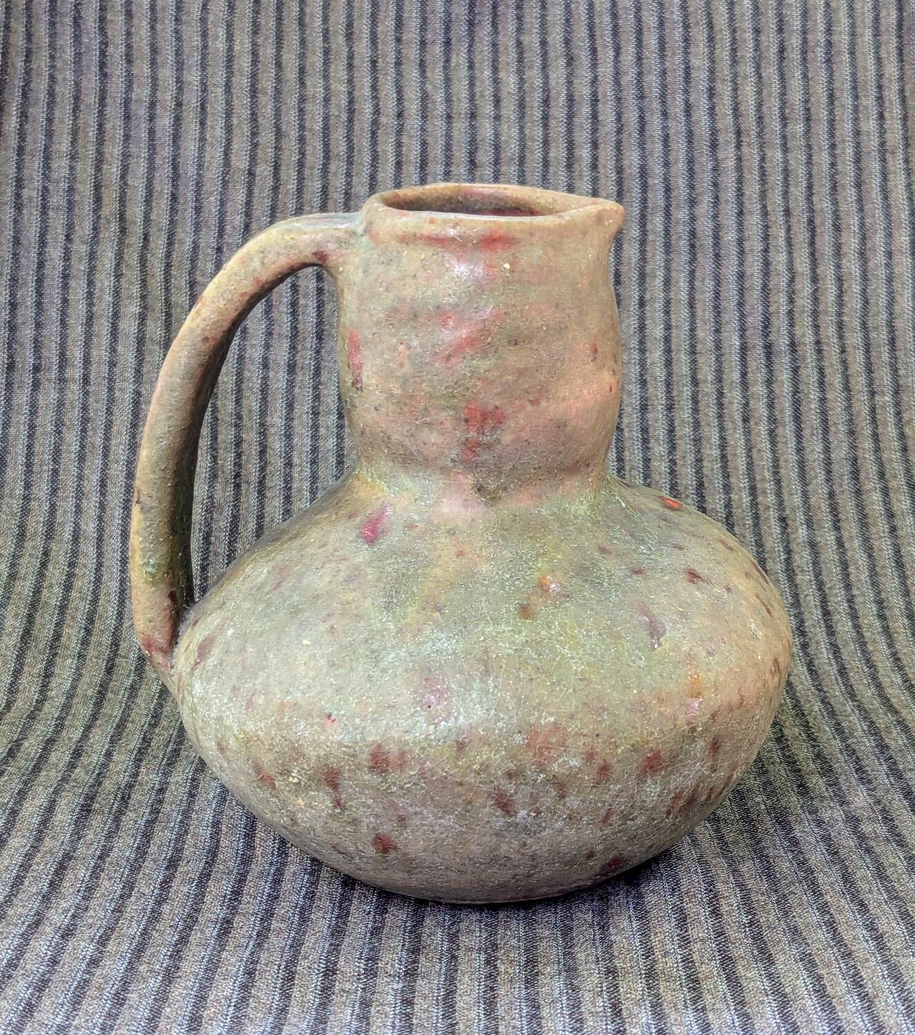 Brutalist pitcher Campo Piano Corsica early 20th century