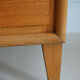 Commode vintage en bois pieds compas